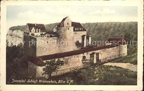 Leibertingen Schloss Wildenstein Donautal Kat. Leibertingen