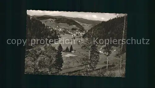 Todtmoos Panorama Kurort Schwarzwald Kat. Todtmoos