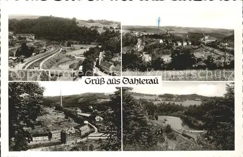 Dahlerau Teilansichten Panorama Kat. Radevormwald