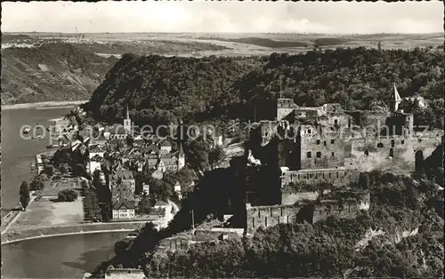 St Goar mit Burg Rheinfels Kat. Sankt Goar