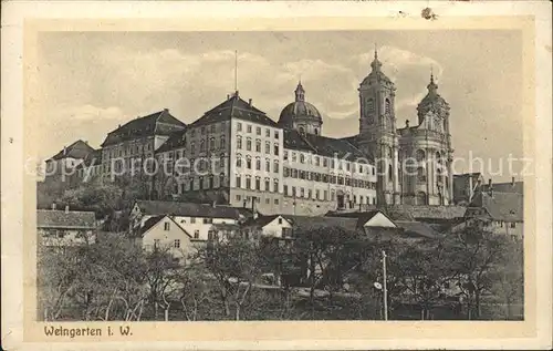 Weingarten Wuerttemberg Kloster Basilika / Weingarten /Ravensburg LKR