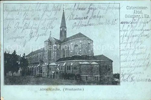 Oelenberg Elsass Zisterzienserabtei Abteikirche Kat. Reiningue