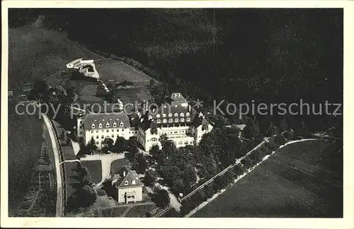 Bad Duerrheim Badisches Rotes Kreuz Kinderheilstaette Kindersolbad Fliegeraufnahme Kat. Bad Duerrheim