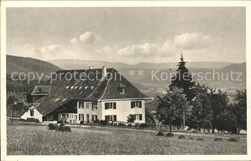 Kandern Jugendherberge Platzhof Schwarzwald Kupfertiefdruck Kat. Kandern