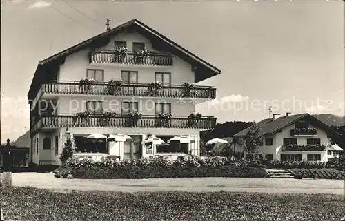 Fischen Allgaeu Haus Rosenstock im Sonnengrund Hotel Pension Kat. Fischen i.Allgaeu