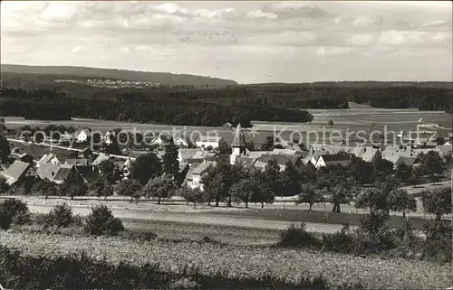 Moettlingen Panorama Schwarzwald Kat. Bad Liebenzell