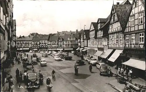 Celle Niedersachsen Grosser Plan Fachwerkhaeuser Kat. Celle