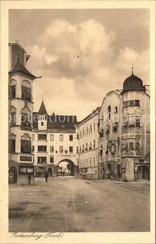 Rattenberg Tirol Altstadt Torbogen Kat. Rattenberg