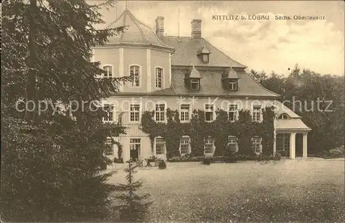 Kittlitz Loebau Schloss Kat. Loebau