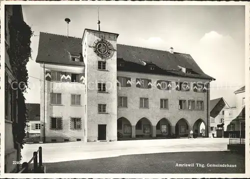 Amriswil TG Gemeindehaus Kat. Amriswil