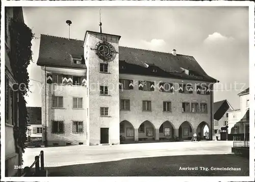 Amriswil TG Gemeindehaus Kat. Amriswil