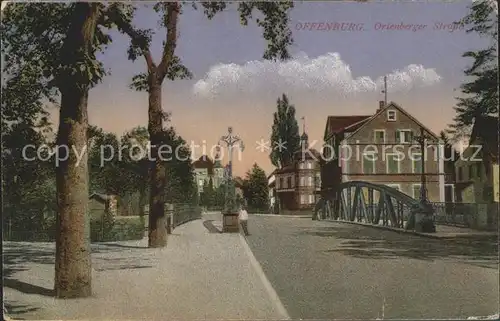 Offenburg Ortenberger Strasse Bruecke Pruefstempel Armeekorps Kat. Offenburg