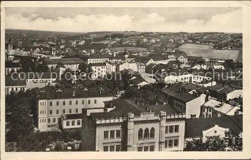 Teschen Oberschlesien Blick ueber die Stadt Kat. Cieszyn