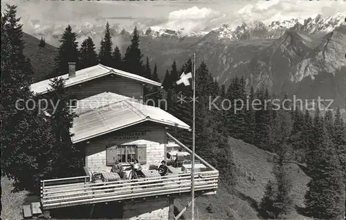 Bad Ragaz Berghaus Pardiel Piz Sol Churfirsten Appenzeller Alpen Kat. Bad Ragaz