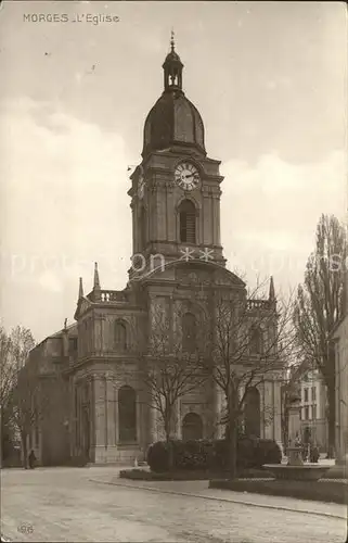 Morges Eglise Kirche Kat. Morges