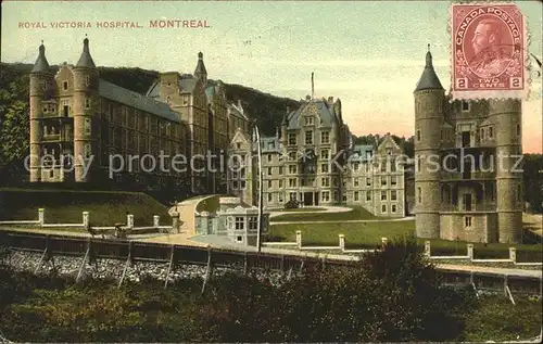 Montreal Quebec Royal Victoria Hospital Kat. Montreal