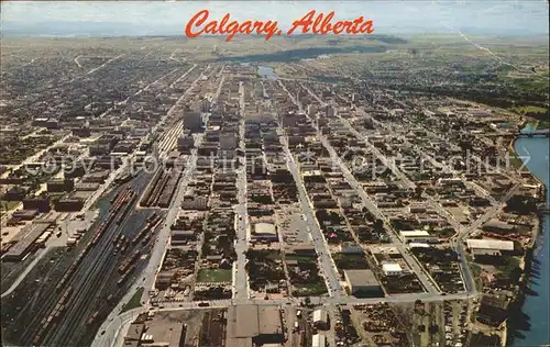 Calgary Aerial view Kat. Calgary