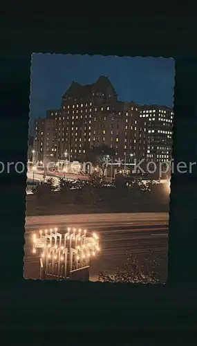 Ottawa Ontario Lord Elgin Hotel by night Kat. Ottawa