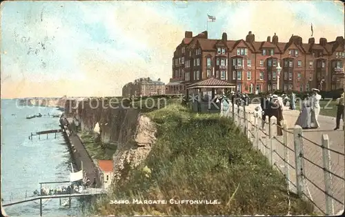 Margate UK Cliftonville Coast Promenade / Thanet /Kent CC