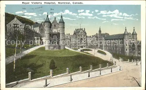Montreal Quebec Royal Victoria Hospital Kat. Montreal