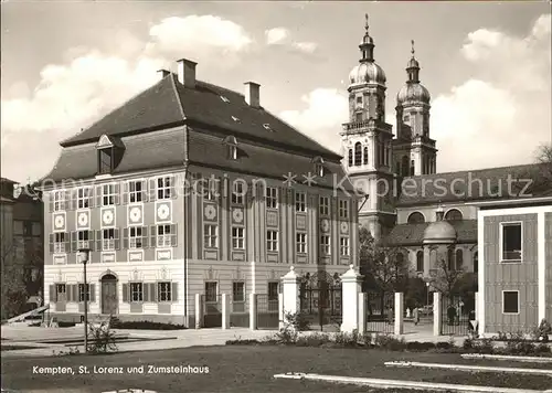 Kempten Allgaeu St Lorenz Basilika Zumsteinhaus Kat. Kempten (Allgaeu)