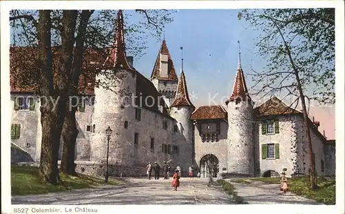 Colombier NE Chateau Schloss Kat. Colombier NE