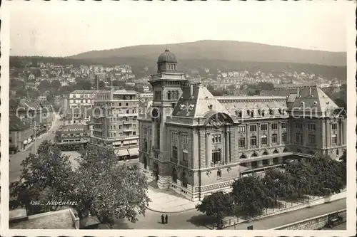 Neuchatel NE Hotel des Postes Kat. Neuchatel