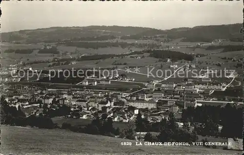 La Chaux de Fonds Vue generale Kat. La Chaux de Fonds