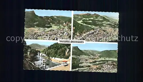 Vallorbe et Ballaigues Panorama Kat. Vallorbe
