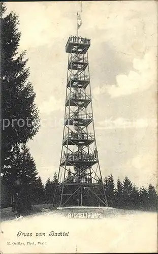 Bachtel Kulm Aussichtsturm Kat. Bachtel