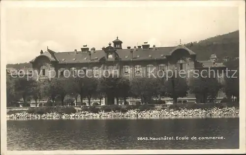 Neuchatel NE Ecole de Commerce Kat. Neuchatel