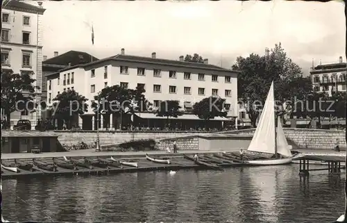 Neuchatel NE Hotel Touring Bateau a voile Kat. Neuchatel