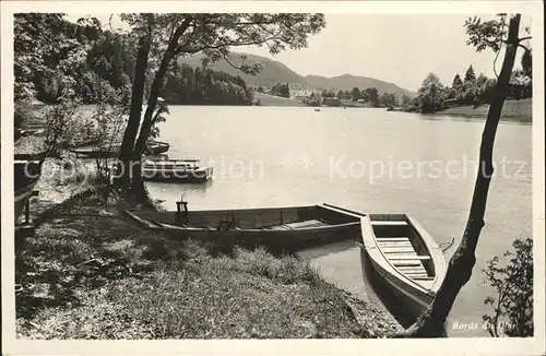 Les Brenets Bords du Doubs Bateau Kat. Les Brenets