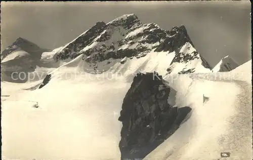 Jungfraujoch Gebirgspanorama Berner Alpen Kat. Jungfrau