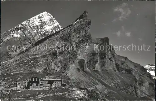 Gemmipass Wallis Sporthotel Wildstrubel Bergstation Luftseilbahn Rinderhorn Plattenhoerner Kat. Gemmipass