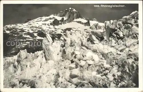 Rhonegletscher Glacier du Rhone  Kat. Rhone