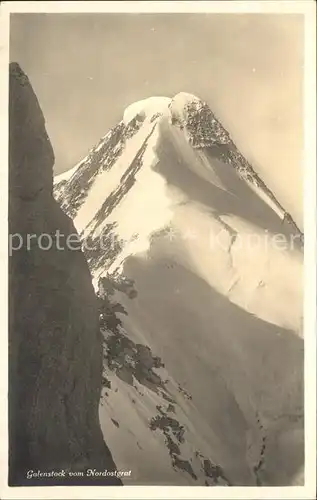 Galenstock vom Nordostgrat Urner Alpen Kat. Galenstock