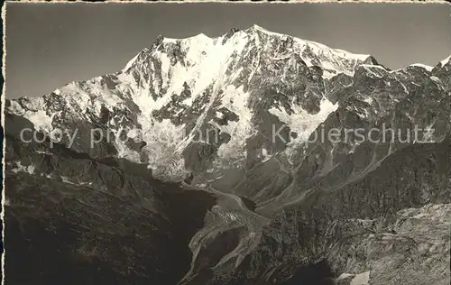 Monte Rosa Alpenpass Gebirgsmassiv  Kat. Monte Rosa