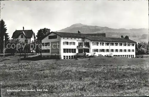 Rueti ZH Altersheim Breitenhof Kat. Rueti ZH