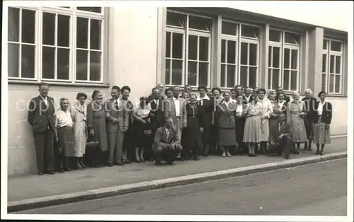 Winterthur Gruppenfoto Kat. Winterthur