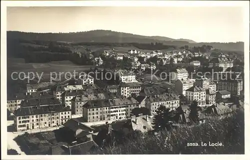 Le Locle Vue generale Kat. Le Locle