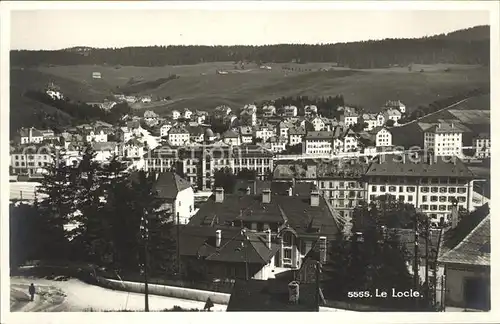 Le Locle Vue generale Kat. Le Locle