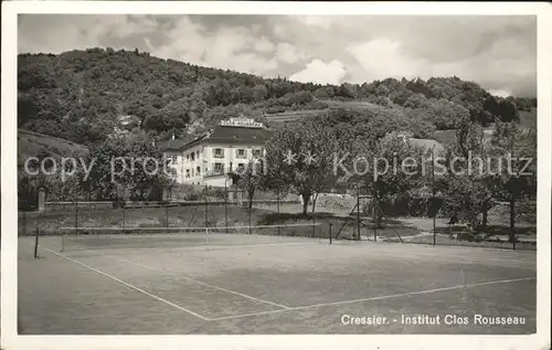 Cressier NE Institut Clos Rousseau Tennis Kat. Cressier NE