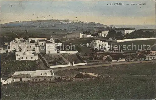 Carthage Karthago Vue generale Kat. Tunis
