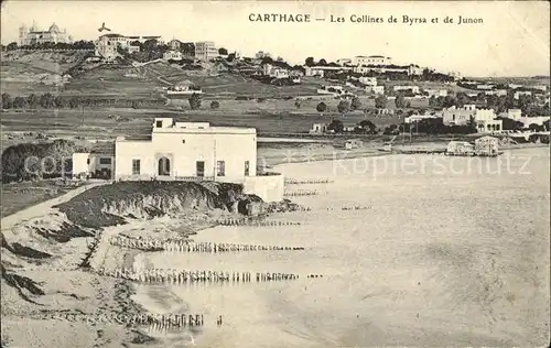 Carthage Karthago Les Collines de Byrsa et de Junon Kat. Tunis