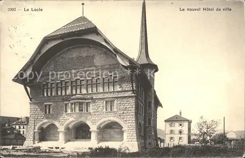 Le Locle Nouvel Hotel de Ville Kat. Le Locle