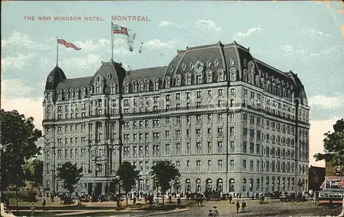 Montreal Quebec New Windsor Hotel Kat. Montreal