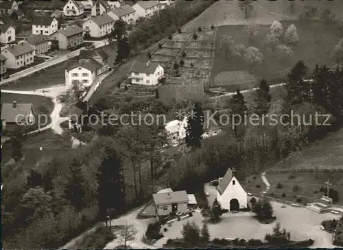 Oberkirch Baden Schoenstattkapelle Marienfried Fliegeraufnahme Kat. Oberkirch