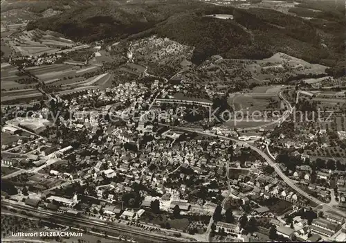 Sulzbach Murr Fliegeraufnahme Luftkurort Kat. Sulzbach an der Murr