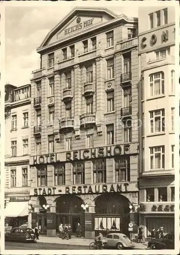 Hamburg Hotel Reichshof Kat. Hamburg